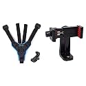 Action Pro™ Helmet Chin Mount Strap Compatible with All Smartphones GoPro Hero &amp;&amp; Made in India (6-Month Warranty) Universal 360 Tripod Adapter | Phone Tripod Mount | Cell Phone Holder Mount