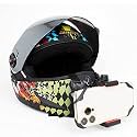 Action Pro Helmet Chin Mount Strap Set Compatible with All Smartphones GoPro Hero 13 12 11 10 9 8 7 6 5 4 SJCAM DJI Osmo YI 4K Eken and All Action Cameras (Made in India)