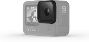 action pro lens replacement protective lens glass cover compatible with gopro hero 9 black action camera  lens cap