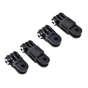 action pro long amp short straight joint mount adapter compatible with gopro 1312111098765433 dji insta360 sjcam yi eken amp other action cameras pack of 2
