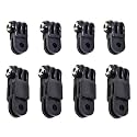Action Pro Long &amp; Short Straight Joint Mount Adapter, Compatible with GoPro 13/12/11/10/9/8/7/6/5/4/3/3+, DJI, Insta360, SJCAM, Yi, Eken &amp; Other Action Cameras (Pack of 4)