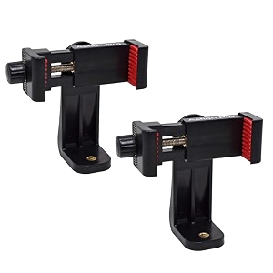action pro made in india 2 x universal 360 tripod adapter  phone tripod mount  cell phone holder mount adapter compatible with xiaomi samsung vivo realme oppo apple micromax