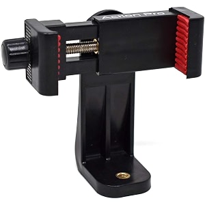 action pro made in india 9-month warranty universal 360 tripod adapter  phone tripod mount  cell phone holder adapter compatible with xiaomi samsung vivo realme oppo apple micromax smartphones