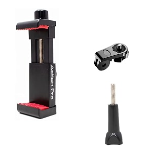 action pro phone holder set compatible with iphone samsung google vivo oppo all smartphones