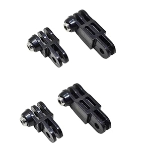 action pro same direction straight joints connection compatible with gopro hero 1312111098765433 dji osmo insta360 sjcam yi amp other action cameras pack of 2