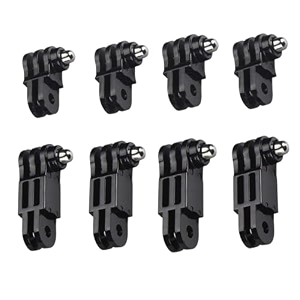 action pro same direction straight joints connection compatible with gopro hero 1312111098765433 dji osmo insta360 sjcam yi amp other action cameras pack of 4