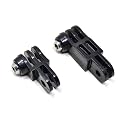 Action Pro Same Direction Straight Joint Mount Connection Compatible with GoPro Hero 13/12/11/10/9/8/7/6/5/4/3+/3, DJI Osmo Action, Insta360, SJCAM, YI, EKEN 4K, Noise Play &amp; Other Action Cameras