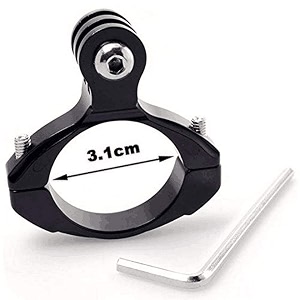 action pro sport handlebar amp seatpost pole mount compatible with gopro hero 1312111098765 insta360 sjcam yi eken 4k amp other action cameras