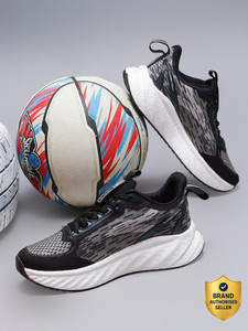 action athleo turbo-501 trendy lightweight comfortable durable sports lace-up running shoes for men
