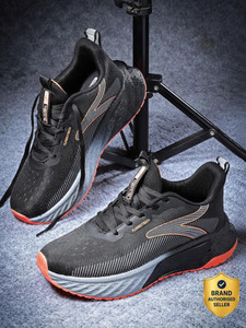 action athleo turbo-503 trendy lightweight comfortable durable sports lace-up running shoes for men