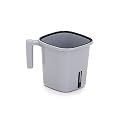 ACTIONWARE Plastic Lightweight, Unbreakable Bathroom Mug 1.5 Litre (Light Brown, Pack of 2 (GR, 2)