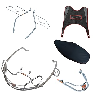 Activa 125 BS6 Steel Guard Full Set