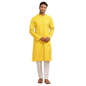 BE ACTIVE Cotton Kurta for Men