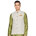 BE ACTIVE Cotton Nehru Jacket for Men