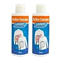 Active Enzyme Stain Remover Spray for Clothes, Sofa &amp; Car Seats | Tough Spot Cleaner for Laundry, Upholstery &amp; Fabric Stains (Pack Of 2)