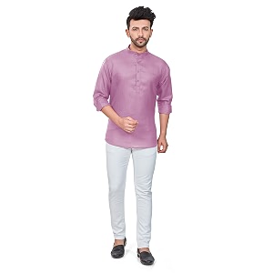 be active men39s linen blend casual mandarin collar shirt colour