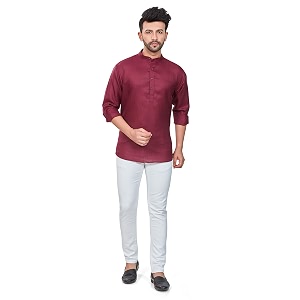 be active men39s linen blend casual mandarin collar shirt colour