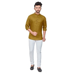 be active men39s linen blend casual mandarin collar shirt colour