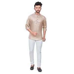 be active men39s linen blend casual mandarin collar shirt colour