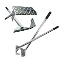 ActiveDogs Dog Pooper Scooper, Heavy Duty Flat Aluminum Dog Scoop