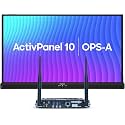 ActivPanel 10 65" High Specification Digital Whiteboard for Office or Classroom, 4K UHD, OS Flexible Device, Panel & Wall Mount Included, Bundled 4GB Android OPS, 3 Year Onsite Support