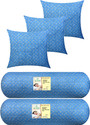 ACTOS 3 Cushion 2 Microfibre Floral Bolster