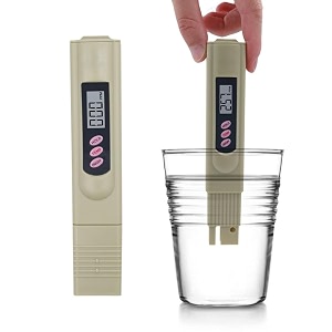 digital tds meter water tester ppm water quality tester measuring range 0-9999ppm ideal for drinking water swimming pool aquariums hydroponics etc pack of 1