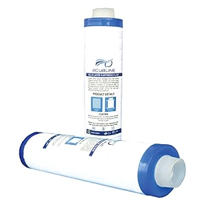 acualine mlt pre filter cartridge  9 inch candle sediment filter for ro water purifier  compatible with aquaguard livpure amp lg water purifiers  pack of 2
