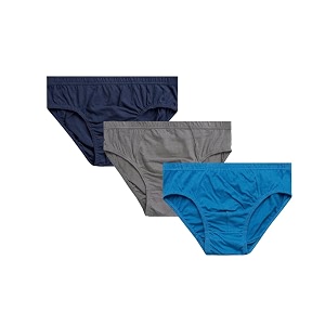 Acumen Mens Underwear Briefs 3-Pack - 100