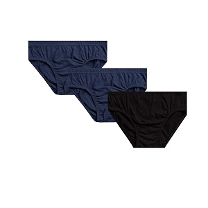 Acumen Mens Underwear Briefs 3-Pack - 100