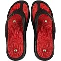 acupressure amp MAGNETIC SLIPPER RED And BLACK
