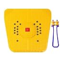 Acupressure Kit Power mat Stress & Pain Relief blood circulation foot massager yoga mat magnetic pyramid point super power mat IV heel knee leg sciatica body massager