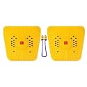 Acupressure Kit Power mat Stress & Pain Relief blood circulation foot massager yoga mat magnetic pyramid point super power mat IV 2000 heel knee leg sciatica body massager