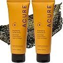 Acure Brightening Facial Scrub - Exfoliating Face Wash - 4 fl oz (2 Pack)