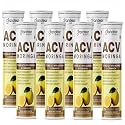 ACV Moringa Effervescent Tablets with Lemon Flavor | Enriched with Apple Cider Vinegar, Moringa & Cinnamon | Refreshing Daily Detox, Supports Digestive Health | 120 Tablets