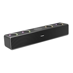 acwo carniwal 515  30w rms output  quad powerful speakers  8hrs music playtime  tws function for multi-unit pairing  vibrant rgb lights  built-in fm radio  bluetooth connectivity gray