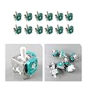 Acxico 12Pcs Analog Joystick Stick Replacement for Nintendo Gamecube NGC Controller