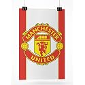 AD INFINITUM Football Clubs Wall Posters for Home &amp; Office Decor | 300 GSM Paper, 13x19 inches (Manchester United FC_1)