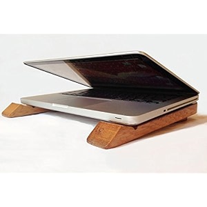 ad planet notebook stand wooden laptop stand for new generation and easy workadjustable hand made in india ships world wide from india