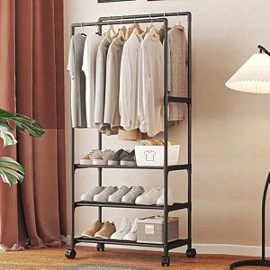 ada coat rack coat tree hat hanger holder 11 hooks for jacket umbrella tree stand with base metal black 20 x 20 x 174 cm