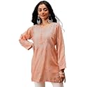 Ada Hand Embroidered Lucknowi Chikankari Cotton Top