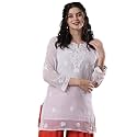 Ada Hand Embroidered Lucknowi Chikankari Georgette Top