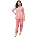 Ada Hand Embroidered Lucknowi Chikankari Muslin Kurta