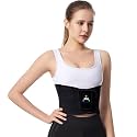 ADA Unisex Lumbar Support Waist Trainer Slim Belt, Back Brace for Lower Back Pain,Slimming Body Shaper Belt, Waist Trimmer for Weight Loss -Black