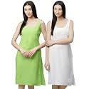 Ada Womens Terivoile Cotton Suit Full SlipCamisole