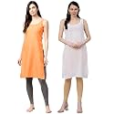 Ada Womens Terivoile Cotton Suit Full SlipCamisole