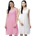 Ada Womens Terivoile Cotton Suit Full SlipCamisole