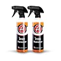 Adam's Iron Remover (16oz, 2 Pack) - Fallout & Iron Remover Spray for Car Detailing Removes Iron Particles in Auto Paint, Wheels, Motorcycle, RV & Boat - Use Before Clay Bar, Wax or Car Wash