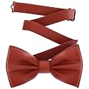 Adam Young Men's Bow Ties Pre-Tied Style Formal Satin Classic Bowtie for Tuxedo Faux Silk