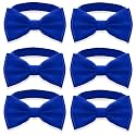 Adam Young Men's Bow Ties Pre-Tied Style Formal Satin Classic Bowtie for Tuxedo Faux Silk